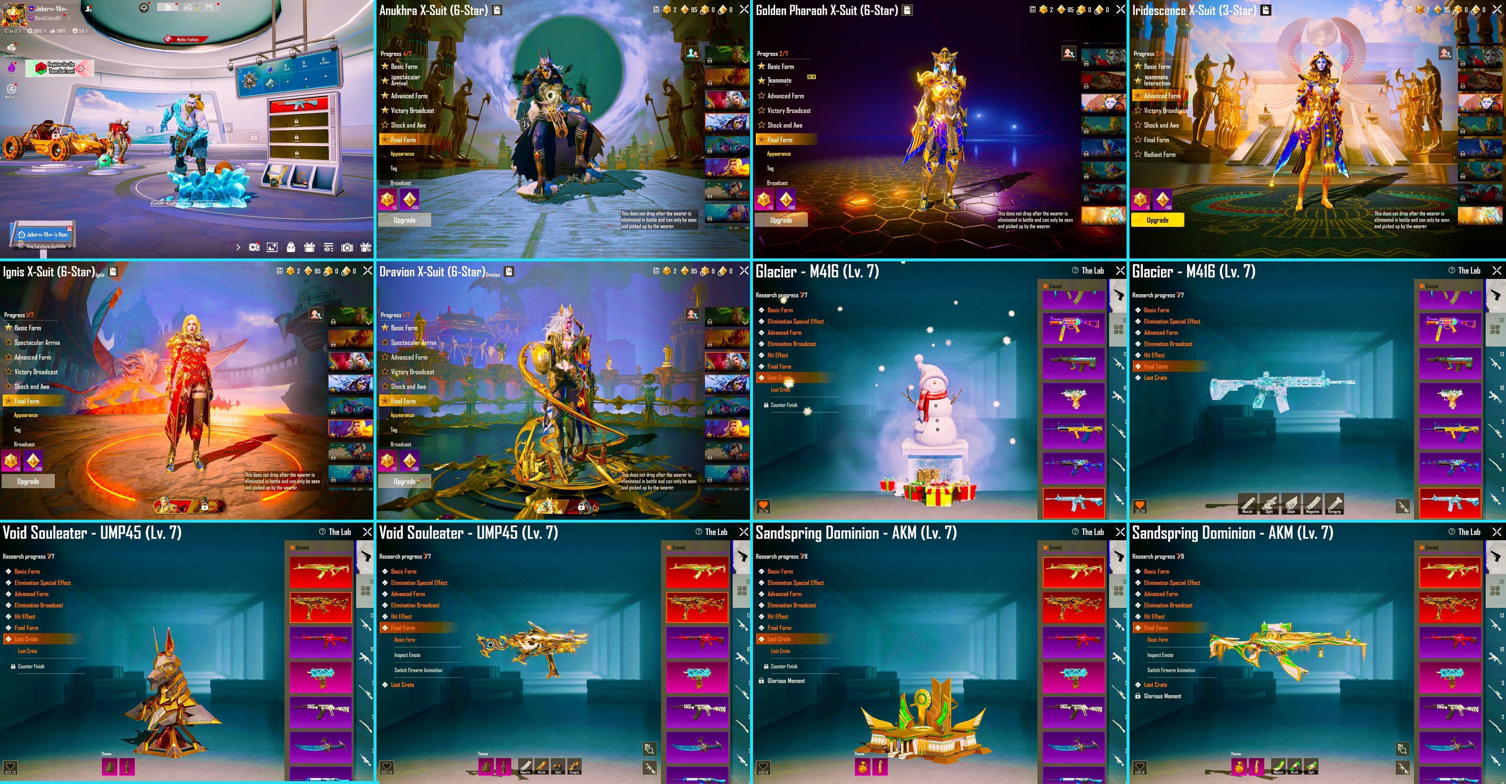 Account PUBG តម្លៃ 295$